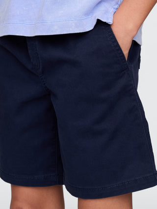 Short con Cintura Elástica de Algodón, Niño