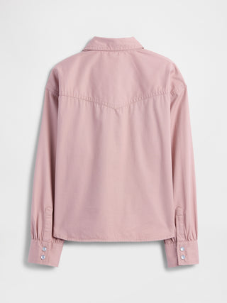 Camisa Manga Larga con Bolsillos, Niña