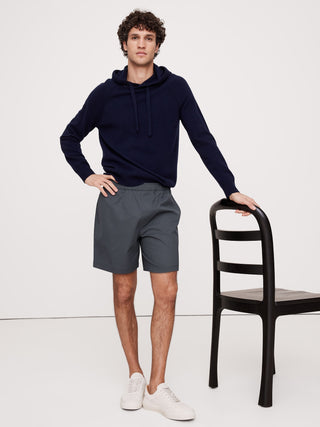 Short con Cintura Elástica y Bolsillos