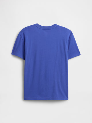 Camiseta Cuello Redondo de Algodón, Niño