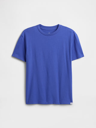 Camiseta Cuello Redondo de Algodón, Niño