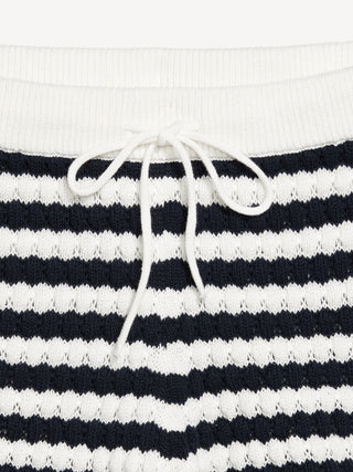 Short Talle Alto con Cintura Elástica de Crochet