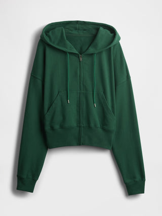 Sudadera con Zipper y Bolsillos