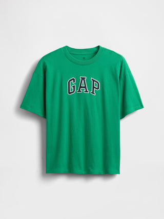 Camiseta Manga Corta con Logo, Niño