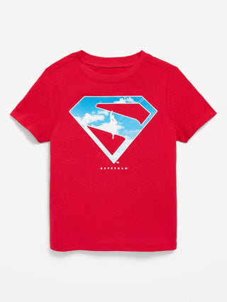 Camiseta Manga Corta con Gráfico Superman, Bebé