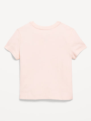 Camiseta Manga Corta con Gráfico Disney, Niña