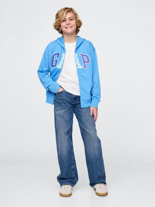 Sudadera con Capucha y Logo, Niño
