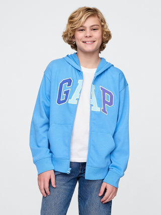 Sudadera con Capucha y Logo, Niño