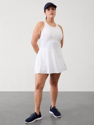 Vestido Deportivo con Detalle Plisado