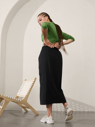 Brooklyn Enagua Cargo con Abertura Frontal