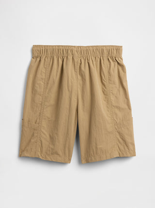 Short con Cintura Elástica y Bolsillos, Niño