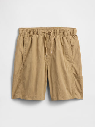 Short con Cintura Elástica y Bolsillos, Niño