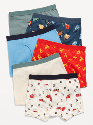 Paquete de 6 Boxers con Cintura Elástica, Niña