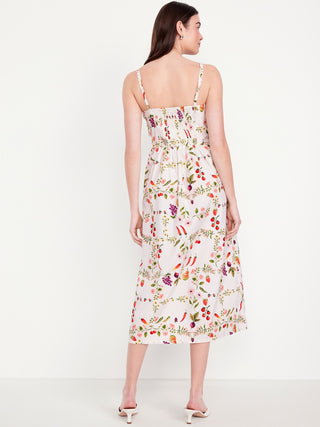 Vestido de Tirantes con Estampado