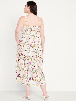 Vestido de Tirantes con Estampado