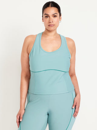 Camiseta Deportiva con Espalda Cruzada.