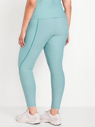Legging Talle Alto con Detalle en Contraste.