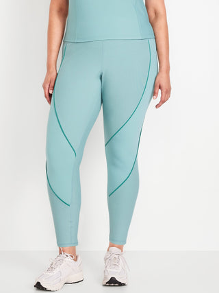 Legging Talle Alto con Detalle en Contraste.