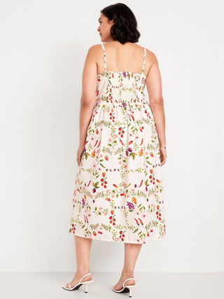 Vestido de Tirantes con Estampado