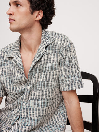 Camisa Manga Corta con Estampado