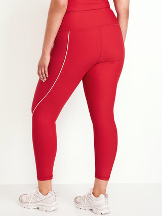 Legging Talle Alto con Detalle en Contraste