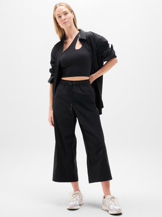 Pantalón Deportivo Talle Medio con Bolsillos