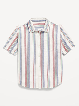 Camisa Manga Corta con Bolsillo, Niño