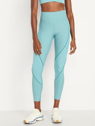 Legging Talle Alto con Detalle en Contraste.