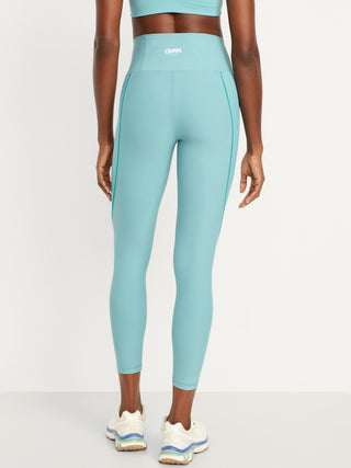 Legging Talle Alto con Detalle en Contraste.