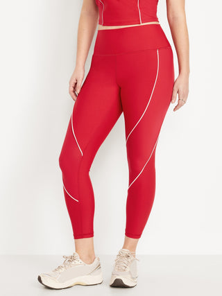 Legging Talle Alto con Detalle en Contraste