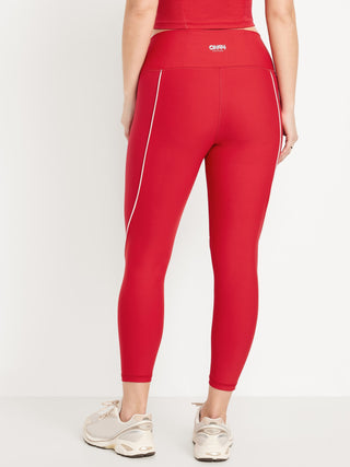 Legging Talle Alto con Detalle en Contraste