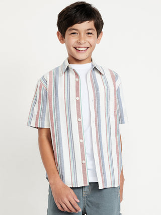 Camisa Manga Corta con Bolsillo, Niño