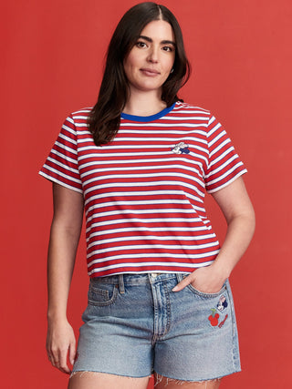 Camiseta Manga Corta Colección Disney Minnie Mouse