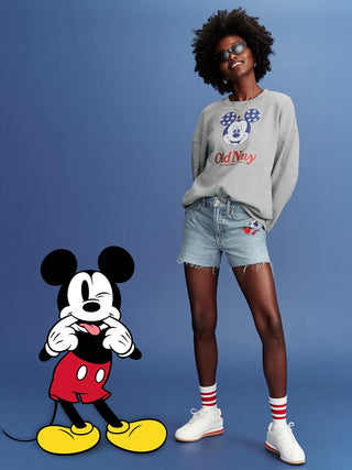 Sudadera Cuello Redondo de Algodón Colección Disney