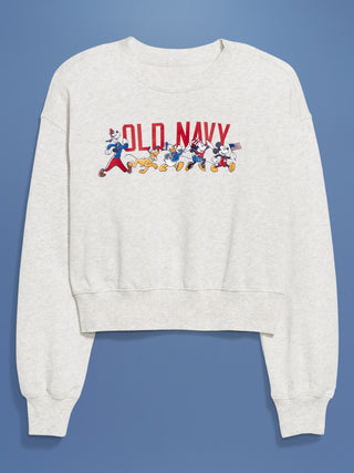 Sudadera Crop de Algodón Colección Disney