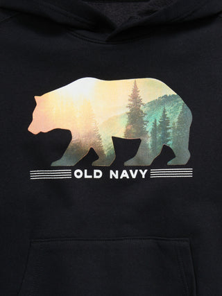 Sudadera con Gráfico de Logo, Niño.