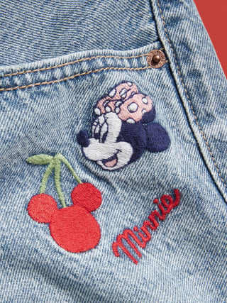 Short Denim Talle Alto Colección Disney