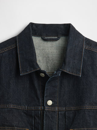 Chaqueta Denim con Bolsillos Delanteros.