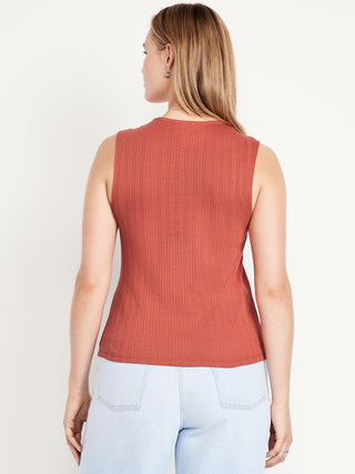 Camiseta Ajustada con Escote Cuadrado