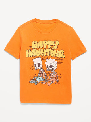 Camiseta Manga Corta con Gráfico Simpsons ™ Colección Halloween, Niños