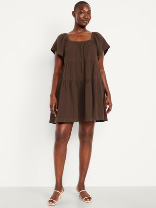 Minivestido con Vuelo Escalonado