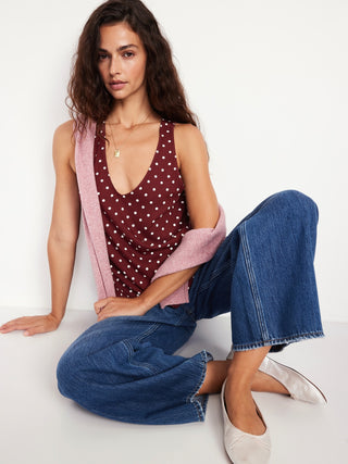 Camiseta de Tirantes con Cuello en V