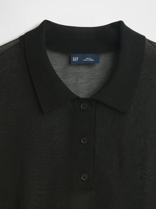 Sudadera Manga Corta Semitransparente