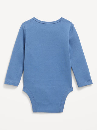 Onepiece Gráfico de Manga Larga, Bebé