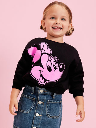 Sudadera Cuello Redondo Colección Minnie Mouse, Bebé