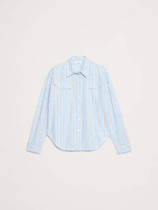 Camisa Manga Larga Estampado Rayas