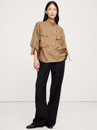 Camisa Manga Larga con Bolsillos