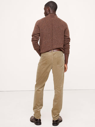 Pantalón Slim Fit con Tejido Pana