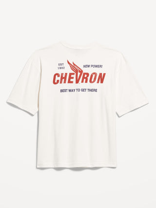 Camiseta Manga Corta con Gráfico  Chevron™, Hombre