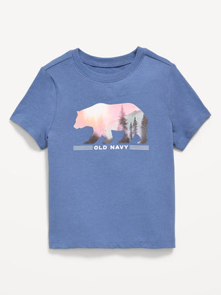 Camiseta Manga Corta con Gráfico, Bebé